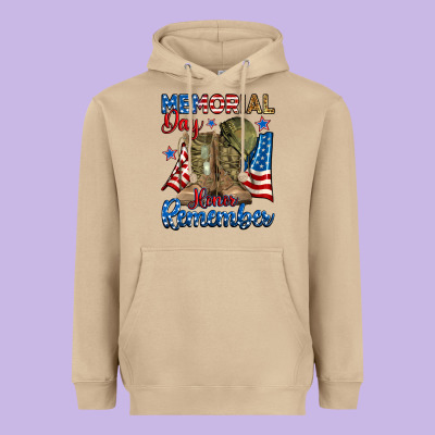 Heavyweight Hoodie memorial day honor remember