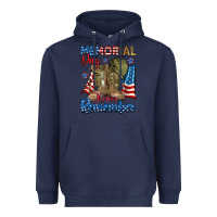 Navy memorial day honor remember Heavyweight Hoodie - RanaPortraitStore