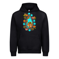 Black gemstone pumpkin fall Urban Hoodie - JahusDesignShop