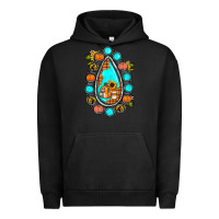Pigment Black gemstone pumpkin fall Urban Hoodie - JahusDesignShop