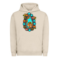 Pigment French Oak gemstone pumpkin fall Urban Hoodie - JahusDesignShop