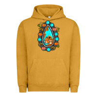 Pigment Peanut Butter gemstone pumpkin fall Urban Hoodie - JahusDesignShop