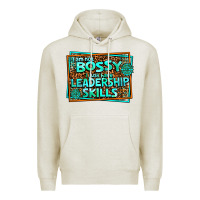 Oatmeal Heather i am not bossy i just have leadership skills Premium Hoodie - AdoDesignShop