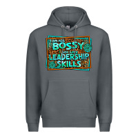 Rock i am not bossy i just have leadership skills Premium Hoodie - AdoDesignShop