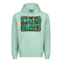 Seafoam i am not bossy i just have leadership skills Premium Hoodie - AdoDesignShop