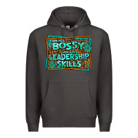Smoke i am not bossy i just have leadership skills Premium Hoodie - AdoDesignShop