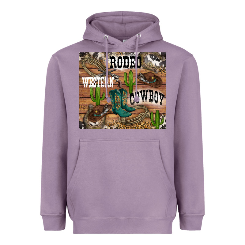 Western Rodeo Heavyweight Hoodie by RanaPortraitStore | Teevron