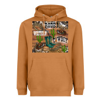 Meerkat western rodeo Heavyweight Hoodie - RanaPortraitStore
