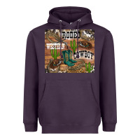 Plum western rodeo Heavyweight Hoodie - RanaPortraitStore