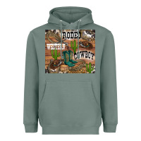 Sage western rodeo Heavyweight Hoodie - RanaPortraitStore