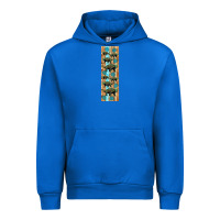 Cobalt dinosaur ankylosaurus pen wrap Urban Hoodie - Artiststas
