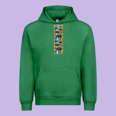 Dinosaur Ankylosaurus Pen Wrap Urban Hoodie Designed By Artiststas