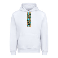 White dinosaur ankylosaurus pen wrap Urban Hoodie - Artiststas