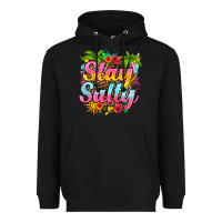 Black stay salty Heavyweight Hoodie - RanaPortraitStore
