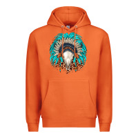 Carrot bull skull indian headdress Premium Hoodie - JahusDesignShop