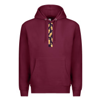 Burgundy Halloween Key Fob Premium Hoodie - BundleAndBundleShop