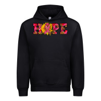 Hope Sunflower And Ribbon Urban Hoodie | Teevron