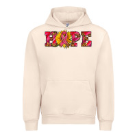 Sandshell hope sunflower and ribbon Urban Hoodie - AdoDesignShop