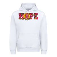 White hope sunflower and ribbon Urban Hoodie - AdoDesignShop