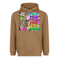 Toasted Coconut fuck this fuck that Heavyweight Hoodie - RanaPortraitStore