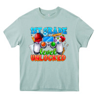 1st Grade Level Unlocked Heavy Core Tee | Teevron