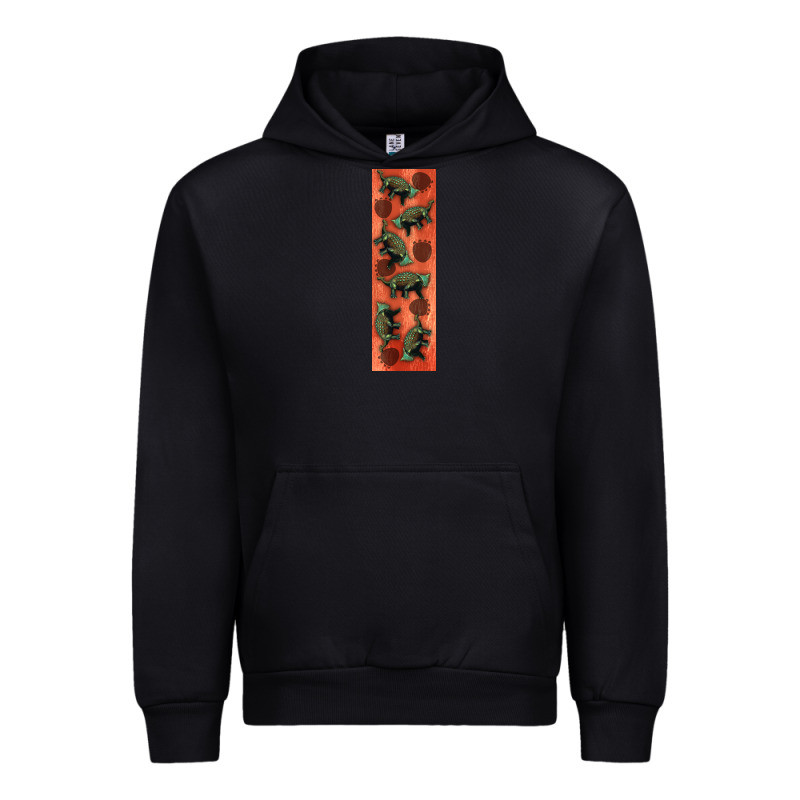 Dinosaur Ankylosaurus Pen Wrap Urban Hoodie by Artiststas | Teevron