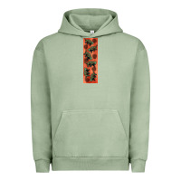 Pigment Oil Green dinosaur ankylosaurus pen wrap Urban Hoodie - Artiststas