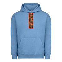 Pigment Pebble Blue dinosaur ankylosaurus pen wrap Urban Hoodie - Artiststas