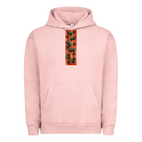 Pigment Salmon dinosaur ankylosaurus pen wrap Urban Hoodie - Artiststas