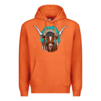 Carrot texas longhorn indian headdress Premium Hoodie - JahusDesignShop