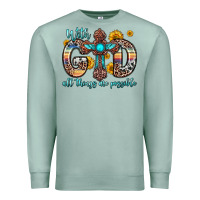 With God All Things Are Possible Cross Premium Sweatshirt | Teevron