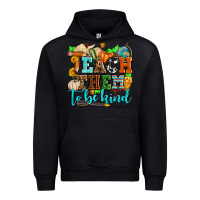 Black teach them to be kind with pumpkins and fall Urban Hoodie - AdoDesignShop