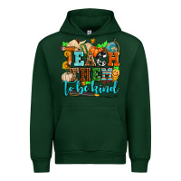 Forest Green teach them to be kind with pumpkins and fall Urban Hoodie - AdoDesignShop