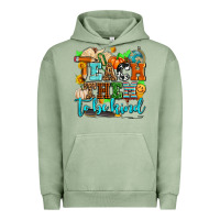 Pigment Oil Green teach them to be kind with pumpkins and fall Urban Hoodie - AdoDesignShop
