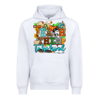 White teach them to be kind with pumpkins and fall Urban Hoodie - AdoDesignShop