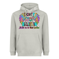 Moon Dust don't stop believin' hold on to that feelin' Heavyweight Hoodie - RanaPortraitStore
