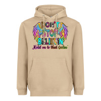 Mushroom don't stop believin' hold on to that feelin' Heavyweight Hoodie - RanaPortraitStore