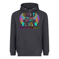 Smoke don't stop believin' hold on to that feelin' Heavyweight Hoodie - RanaPortraitStore