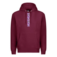 Burgundy Halloween Key Fob Premium Hoodie - BundleAndBundleShop