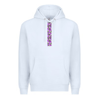 White Halloween Key Fob Premium Hoodie - BundleAndBundleShop