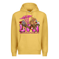 Antique Gold valentines day lvn licensed vocational nurse Premium Hoodie - AdoDesignShop