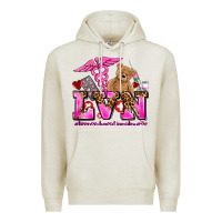 Valentines Day Lvn Licensed Vocational Nurse Premium Hoodie | Teevron