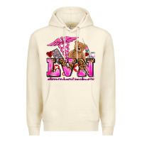Sandshell valentines day lvn licensed vocational nurse Premium Hoodie - AdoDesignShop