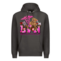 Smoke valentines day lvn licensed vocational nurse Premium Hoodie - AdoDesignShop