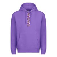 Purple Halloween Key Fob Premium Hoodie - BundleAndBundleShop