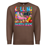 Chestnut rolling into fourth grade Premium Sweatshirt - texasbilliewilder