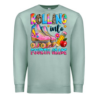 Seafoam rolling into fourth grade Premium Sweatshirt - texasbilliewilder