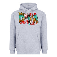Heather Grey diva Heavyweight Hoodie - RanaPortraitStore