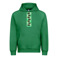 Emerald dinosaur ankylosaurus pen wrap Urban Hoodie - Artiststas