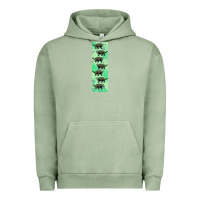 Pigment Oil Green dinosaur ankylosaurus pen wrap Urban Hoodie - Artiststas